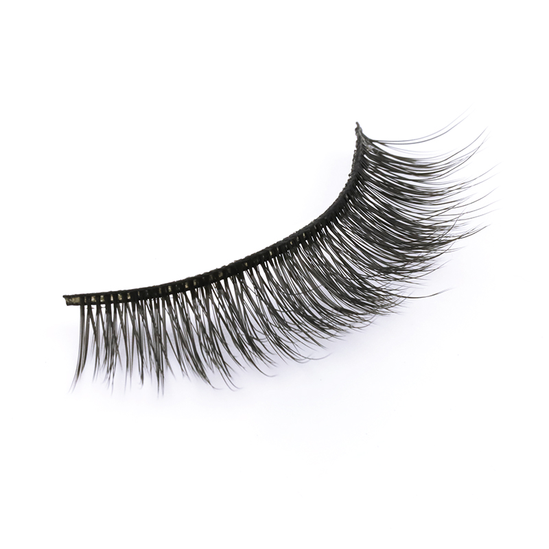 Wholsale Price for Premium Silk Strip Lashes Free Samples Acceptable with Private Box Soft and Lightweight Eyelashes YY107